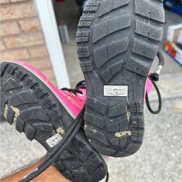 UGG K BUTTE Lace-up Fur Winter boots - Picture 3 of 3